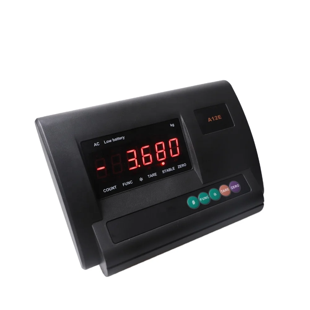Manufacturer supply XK3190-A12E digital platform weighing indicator for bench load scale
