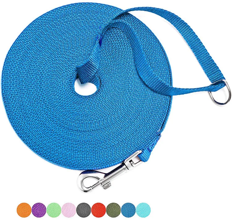 Puppy Obedience Recall Training Agility Lead 15ft 20ft 30ft 50ft 100ft Training Leash Dog Lead