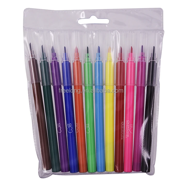 
Durable Wholesale Brush Tip Color Water Pen Marker Pen Washable Water Color Pen 