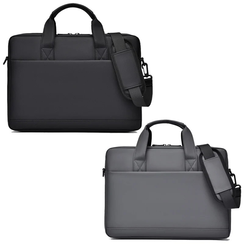 New Waterproof PU Leather Shoulder Business High Quality 13/14/15/16 Laptop Bag For Notebook Computer Sleeve Suitcase Briefcase