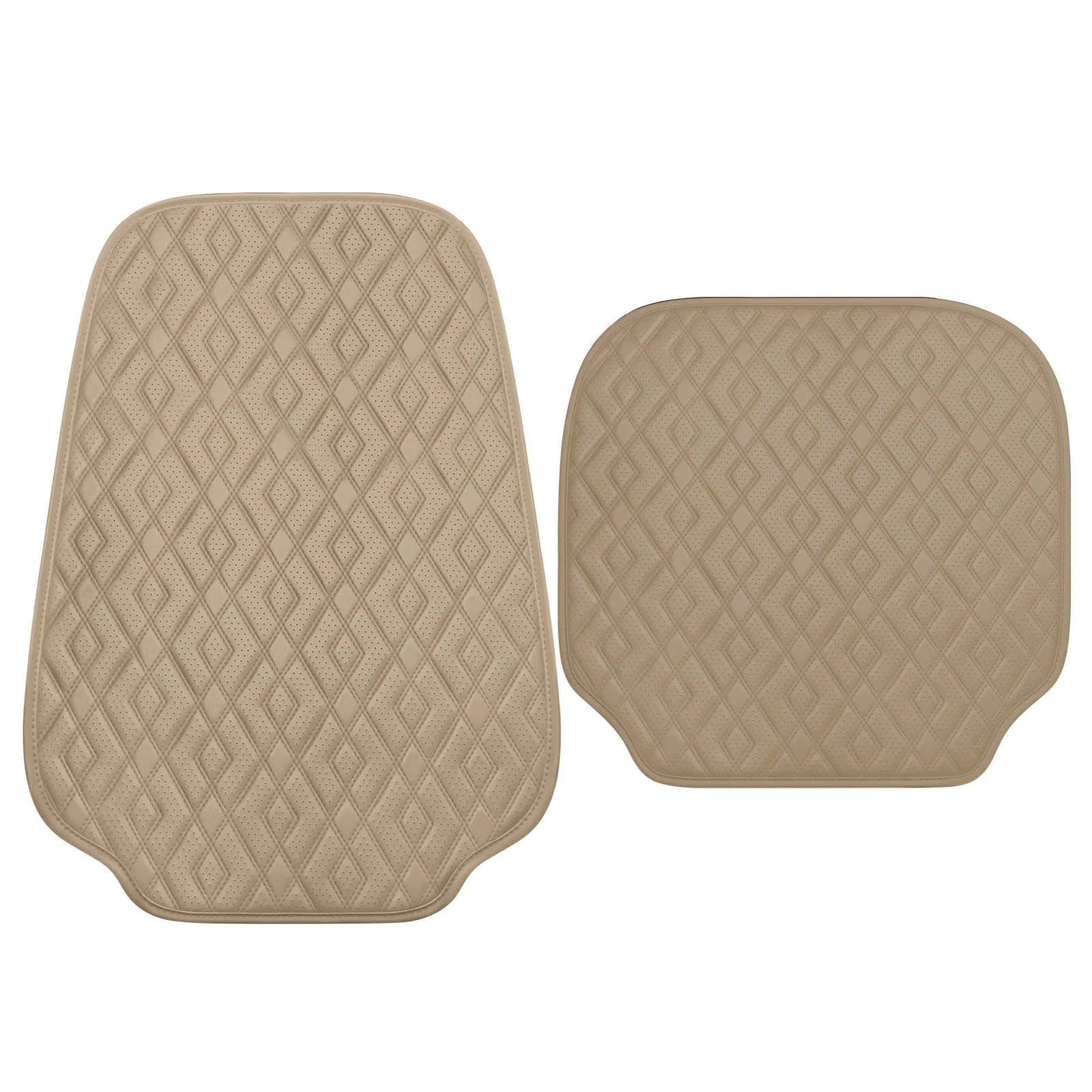 RTS 1 Pair Car Seat Covers Universal Anti-Slip Driver Seat Cover with Backrest