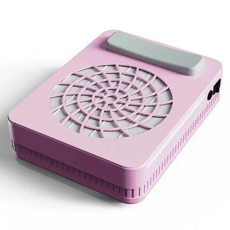 New 48W Low Noise Nail Vacuum Fan With Reusable Filter Electric Nail Dust Collector For Nail Salon