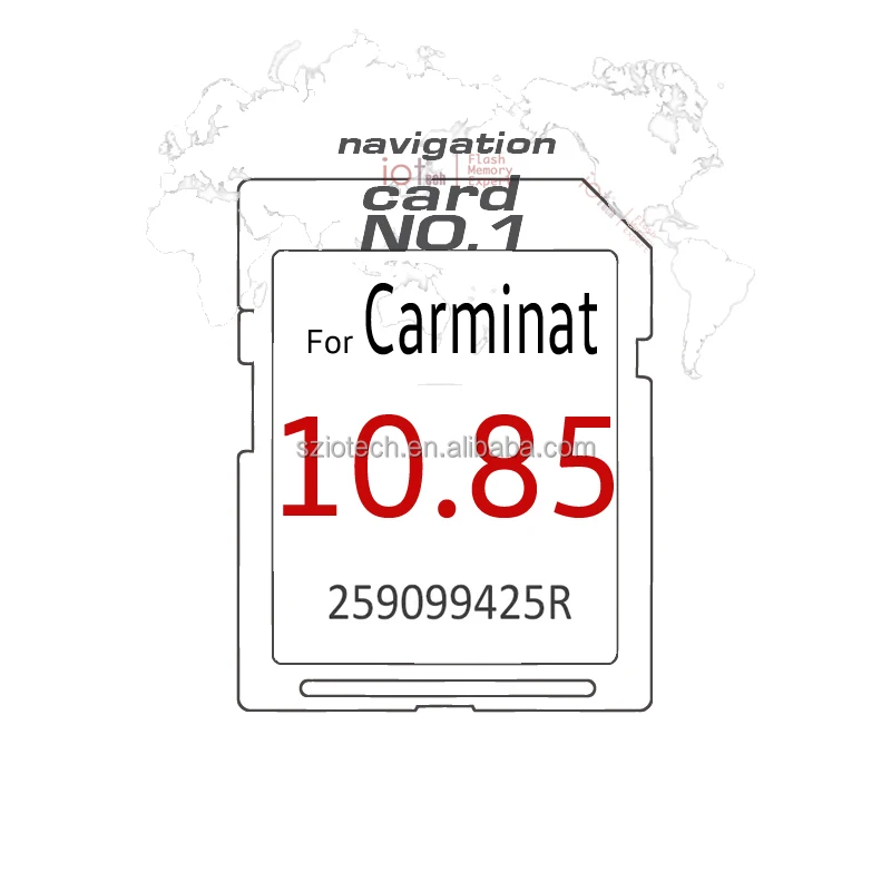 iotech Sat Nav 2023 Update Map Car GPS Navigation CID SD Card for PEUGEOT CITROEN Auto