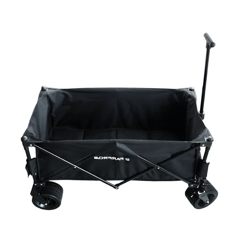 Christmas New Design Folding Utility Wheels Outdoor Adjustable Handle Folding Wagon Beach