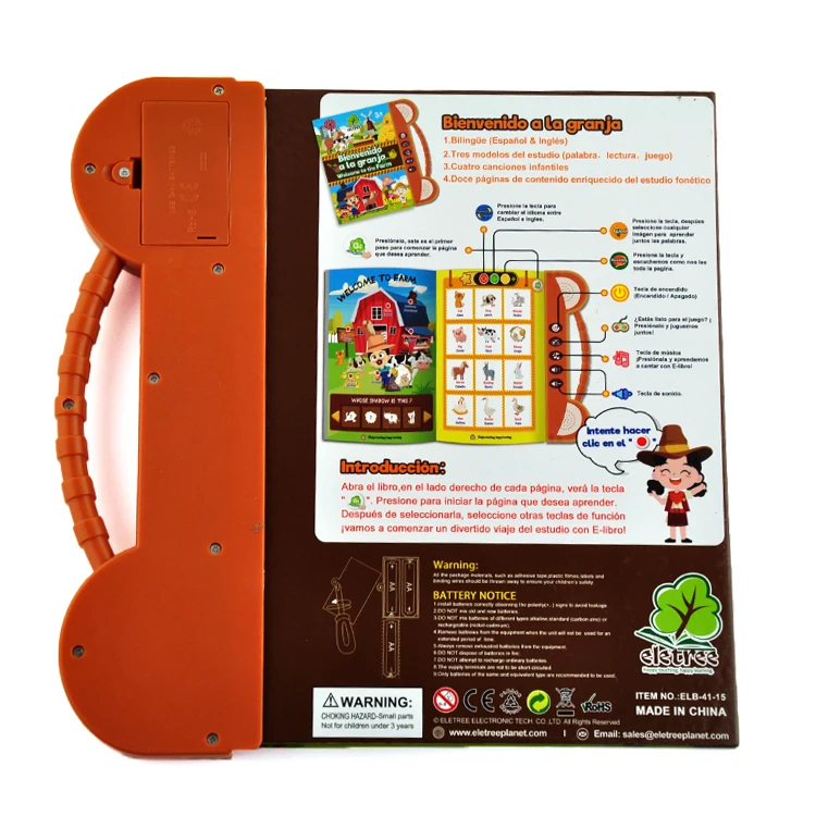 Primeras 100 palabras & Feel Spanish Bilingual Dual Language baby english books