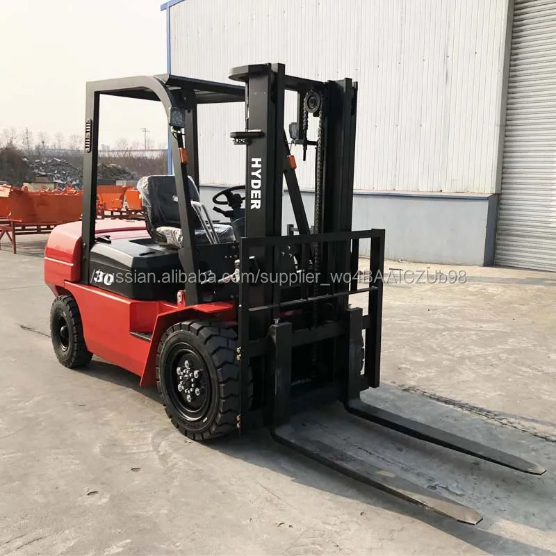 Hyder 3 тонны counterbalanced дизельный вилочный погрузчик с хорошей производительностью и низкой ценой вилочный погрузчик