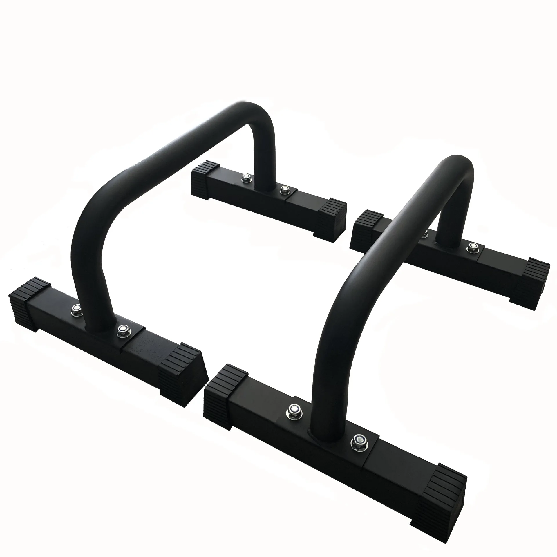 Factory custom LOGO Gym Parallette Workout Equipment Pushup Handle With Cushioned Foam Grip