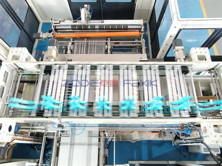 F-T8 Toilet Paper Roll Packing Machine Paper Converting Machine 160 Packs Fast Toilet Tissue Wrapping Machinery