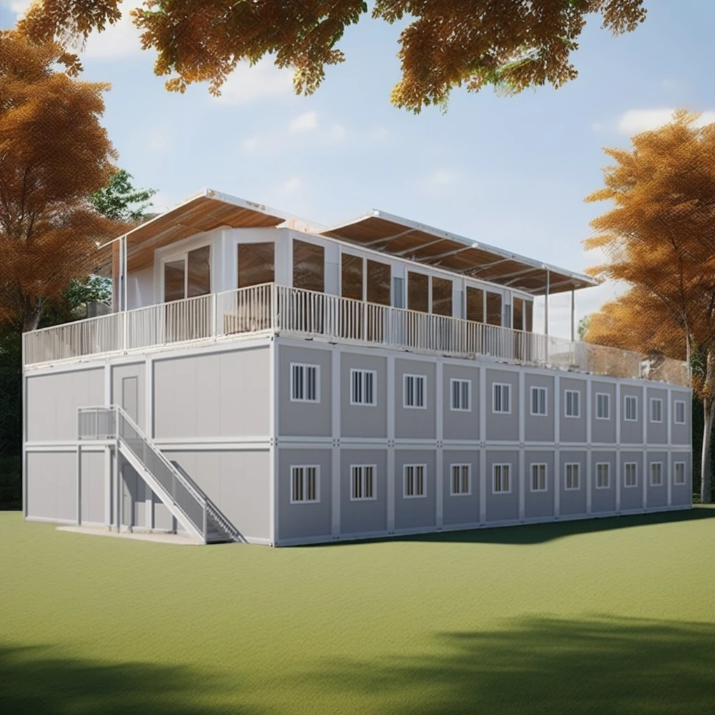 Low Cost 40ft Steel Container Home Prebuilt Expandable Modular Villa Hotel Workshop prefabricated module house casas container