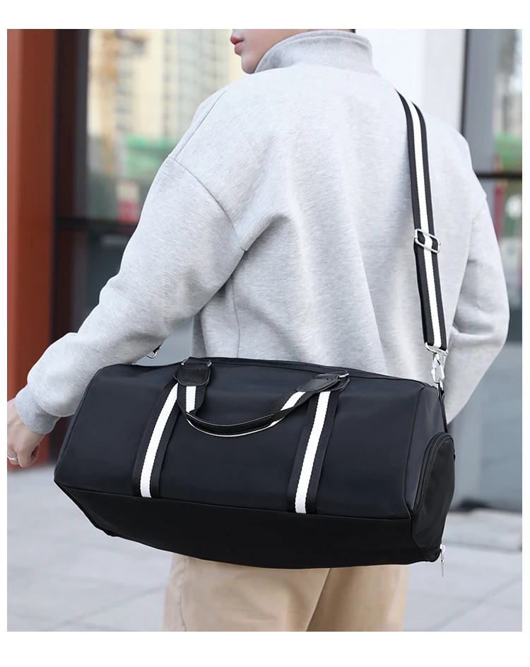 
Durable Travel Bag With Shoe Compartment Gym Sports Bag 