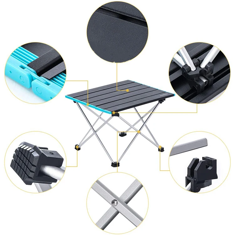 Good Selling White Plastic Round Folding Foldable Outdoor Table