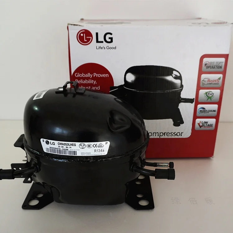 Оригинальный новый компрессор холодильника LG 1/6HP 1/5HP 1/4HP 1/3HP 1/2HP поставка с завода в Тайчжоу Китай