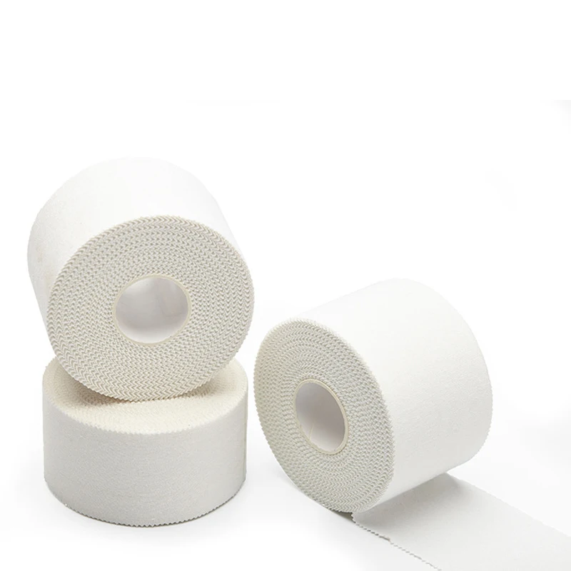 Premium Cotton Adhesive Gymnastics Boxing Wrist Ankle White Athletic Sports Tape