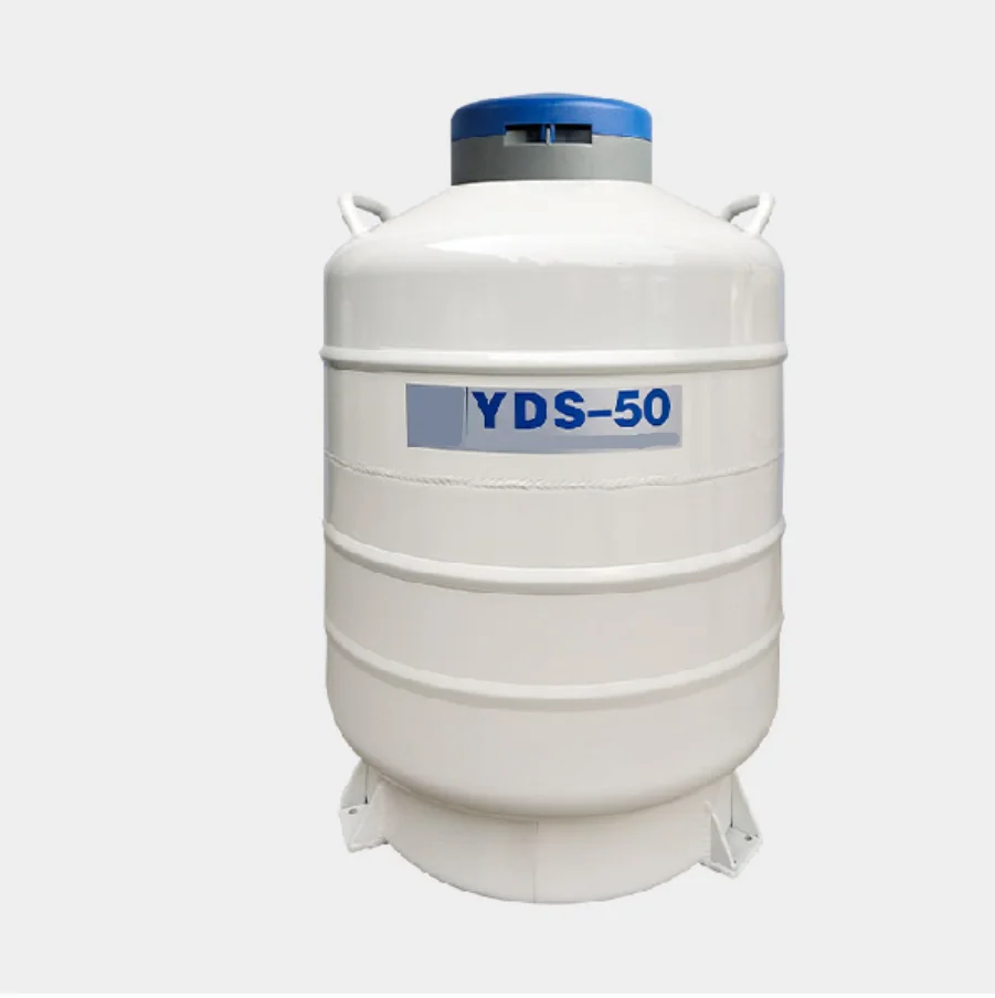 Liquid nitrogen tank 50L chinese supplier hot selling  liquid nitrogen dewar price with ISO certificate
