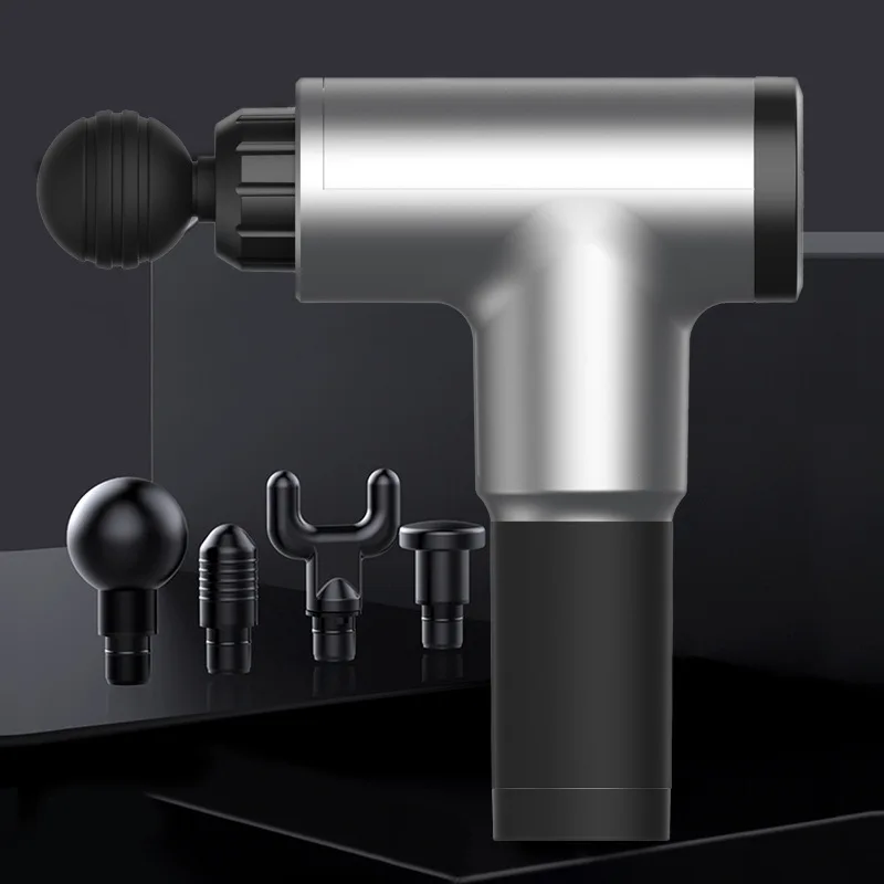 Manufacture Fascia Gun Portable Deep Tissue Massage Gun Wireless Muscle Massage Gun China Body Customized OEM ABS Plastic