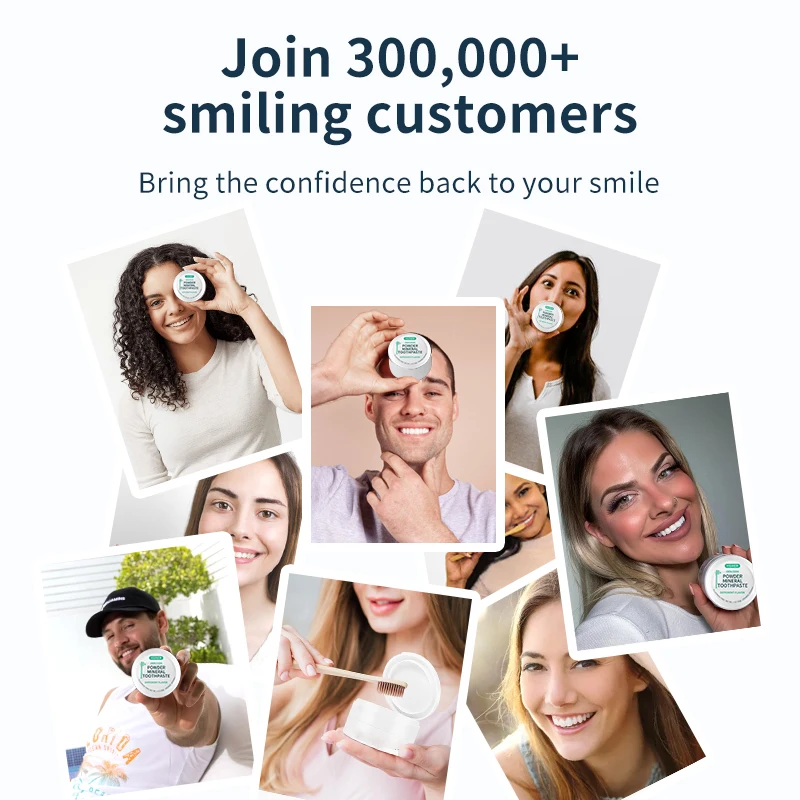 Wholesale Private Logo Pearl White Teeth Whitener Powder Natural 30g PAP Tooth Whitening Stains Tooth Teeth Whitening Powder