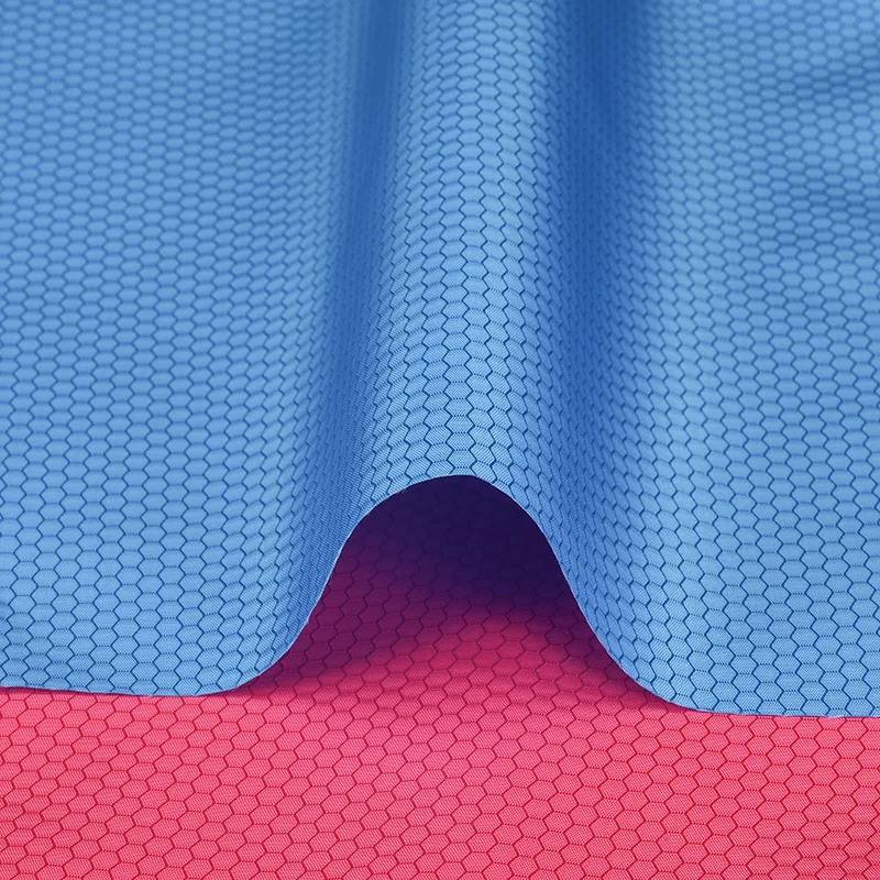 210D honeycomb oxford fabric with PU coated for bags