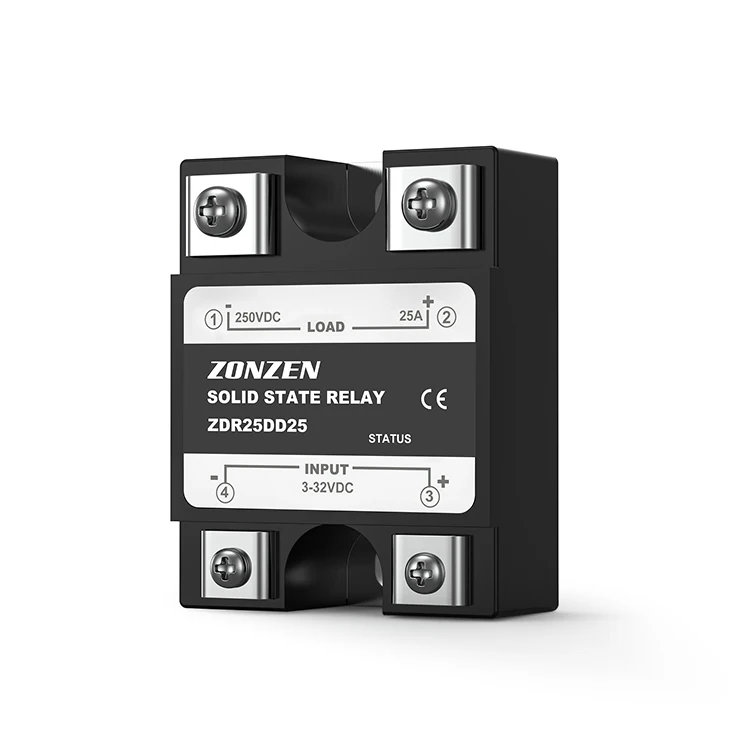 ZDR-60DD12 60A постоянного тока в переменный ток SSR-60DD нормально закрытый твердотельные реле