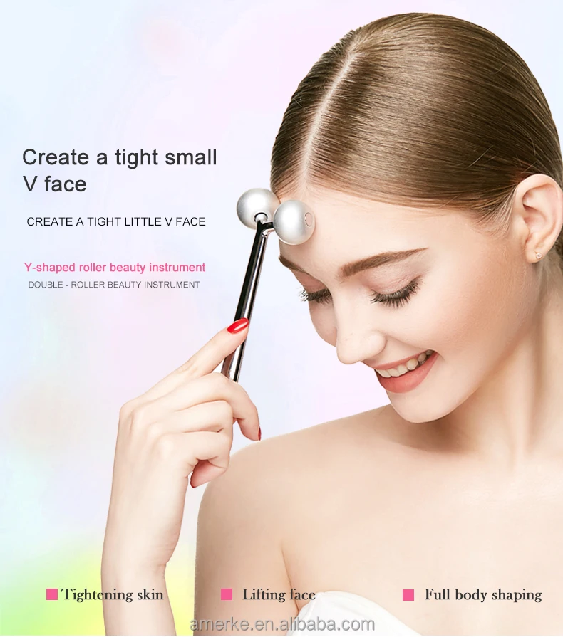  Multiple beauty instrument face roller box skin products rose