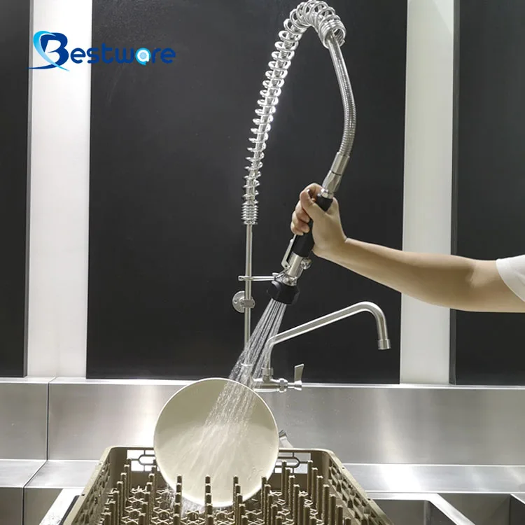 Kitchen Sink Pre-rinse Units Water Filter Sanitary Ware Wasserhahn Messing Assay Black Hot And Cold Faucet