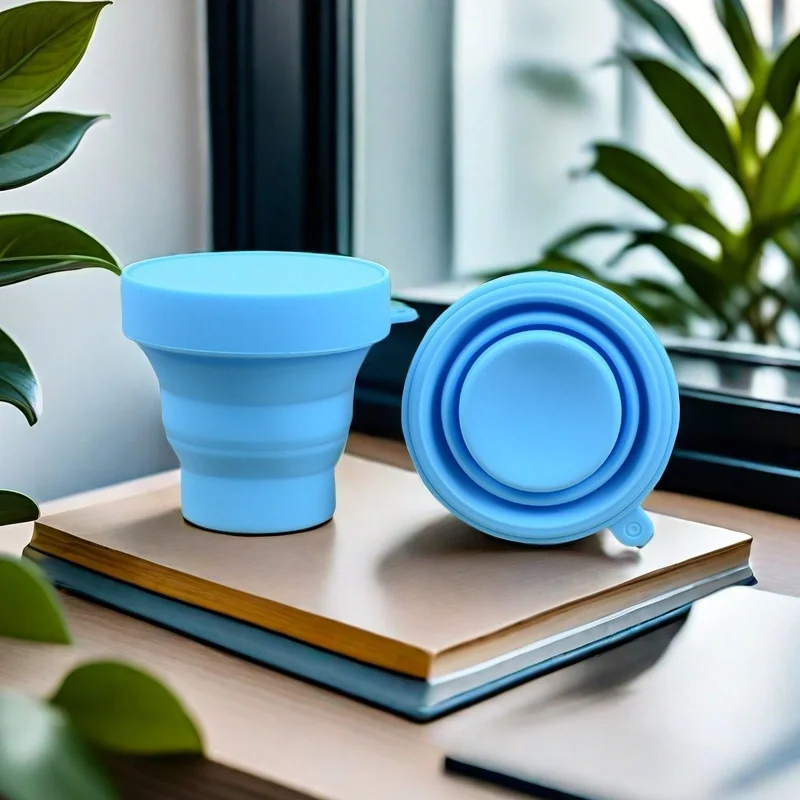 Portable Collapsible Travel Essentials Gym Silicone Water Coffee Cup Playground Camping Stanley Cup