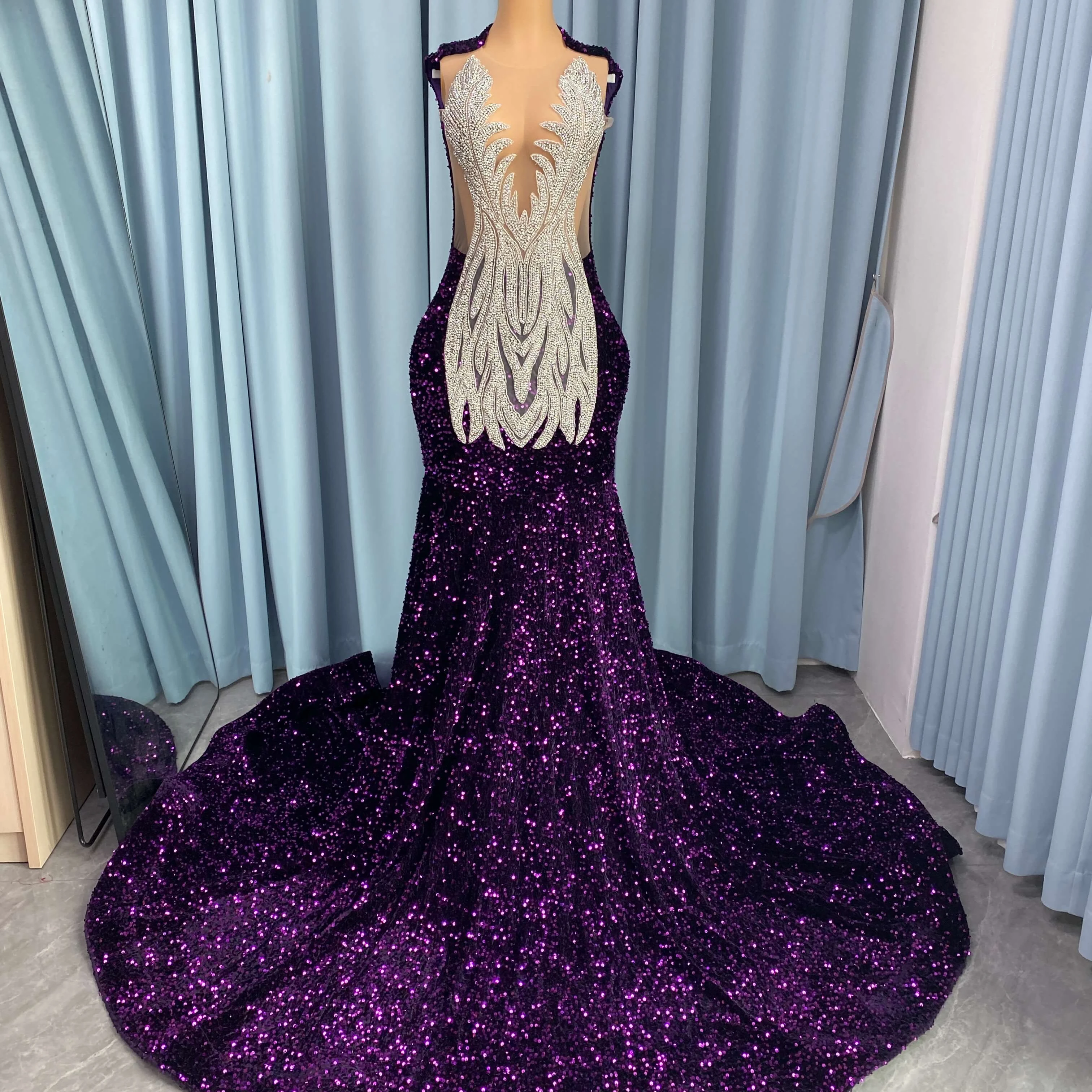 gold prom mermaid wedding mom butterfly evening serene hill dresses dress woman 2024 tulle elegant ball gown