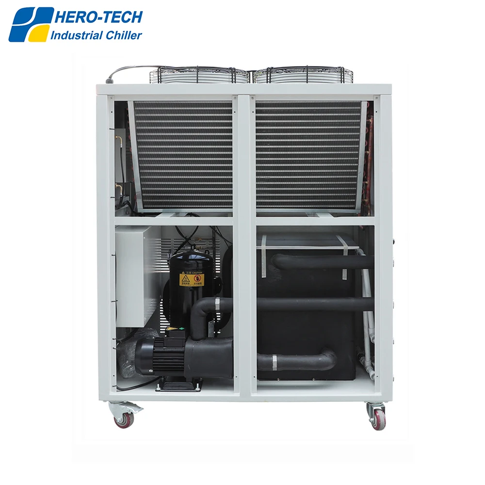 Oil chiller 5hp stable shaft tube & hydraulic oil chiller