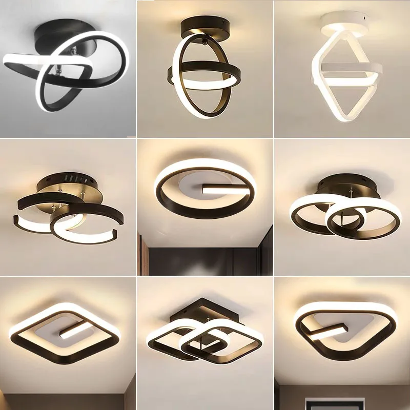 Amazon Hot Sale Ceiling Light Hotel School Villa Corridor Staircase Lamp Modern Cloakroom LED Ceiling Lamp