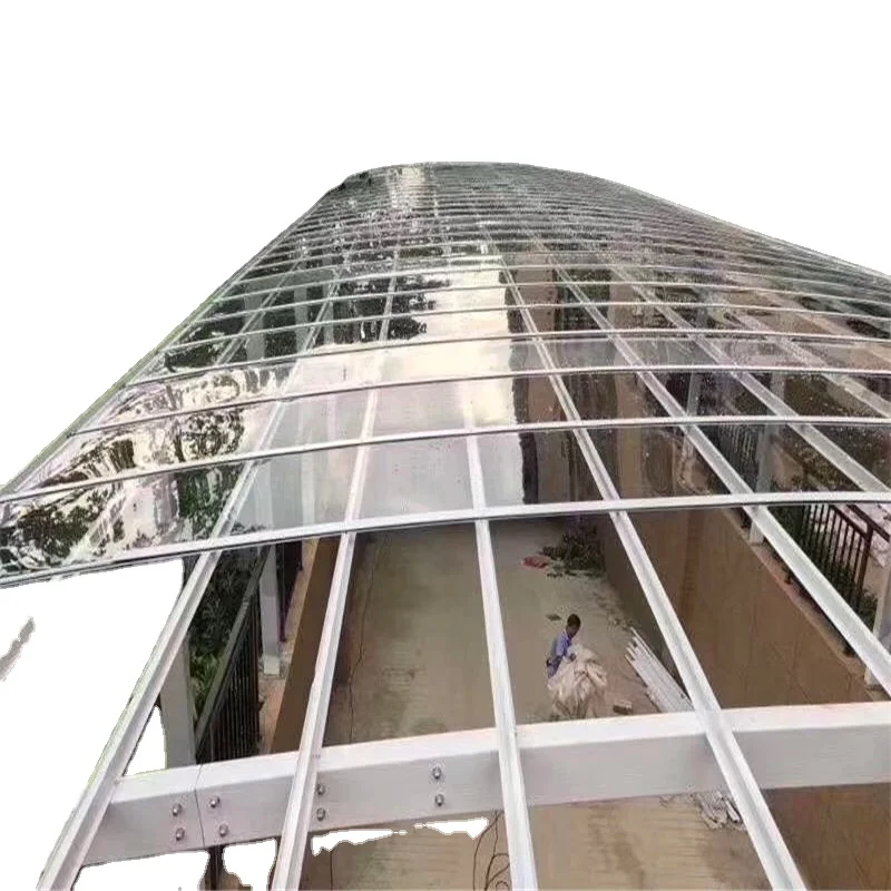 Тент из поликарбоната, твердый лист из поликарбоната, навес для навеса