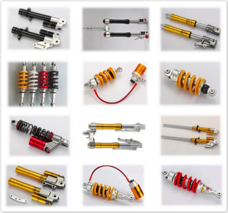 High Performance Motorcycle front fork shock absorber CNC customize  motorcycle front fork for sale