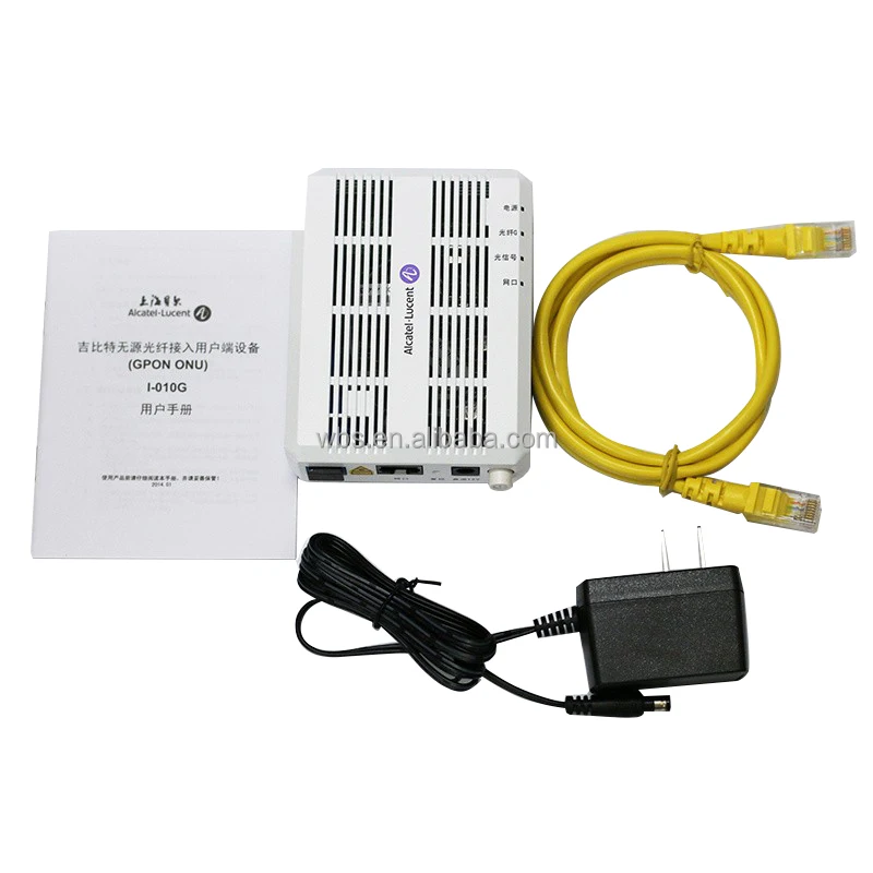 Alcatel Работает с любым оператором, Lucent Gpon ONT I-010G-V i-010g
