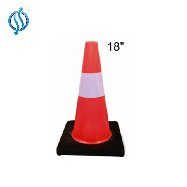 45cm cheap soft flexible pvc traffic cones road safety cones
