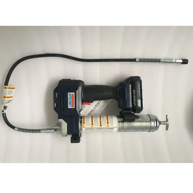 Enhanced PowerLuber warranty Lincoln Li-Ion PowerLubers  Battery-operated grease guns 1882E