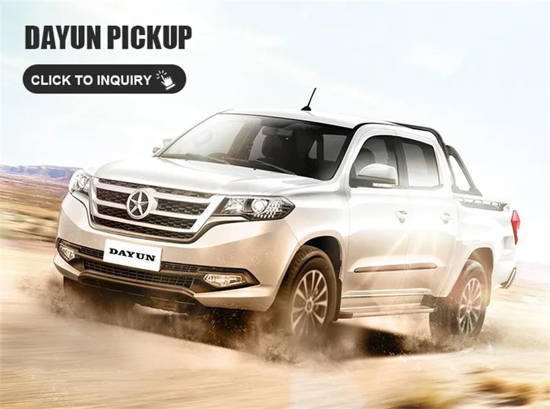 Китайский дизельный пикап Dayun V5 Pro 4wd для продажи Новый/Подержанный автомобиль