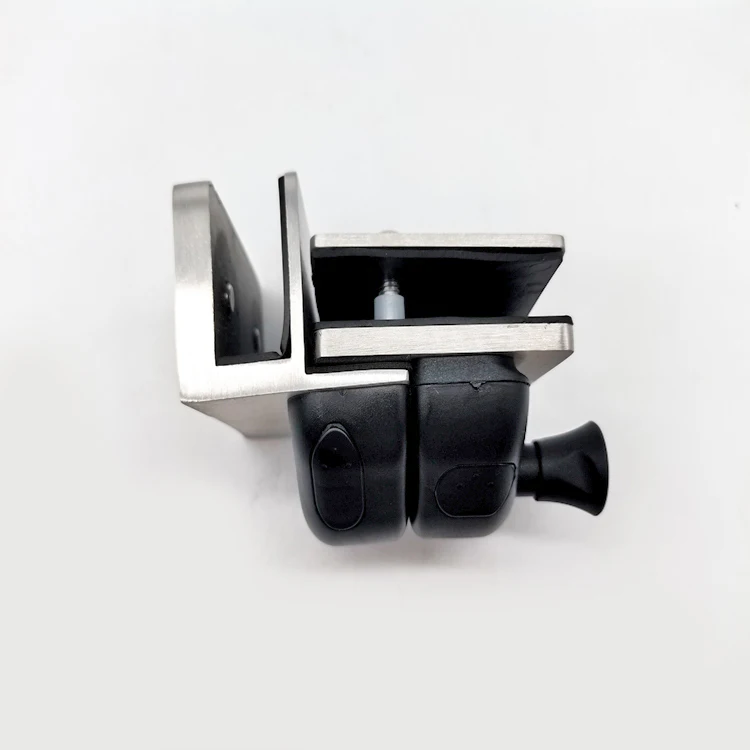 Swimming pool fence glass railing hardware stainless steel latch glass gate hinge