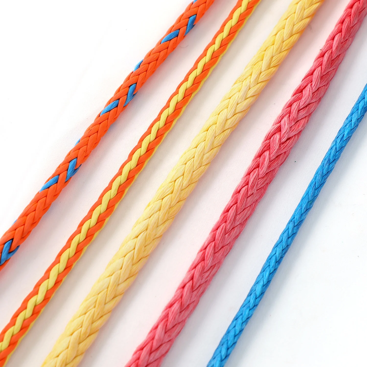 Высокопрочный UHMWPE веревка 12 нитей синтетическая плетеная SK75 HMPE для спортивного оборудования