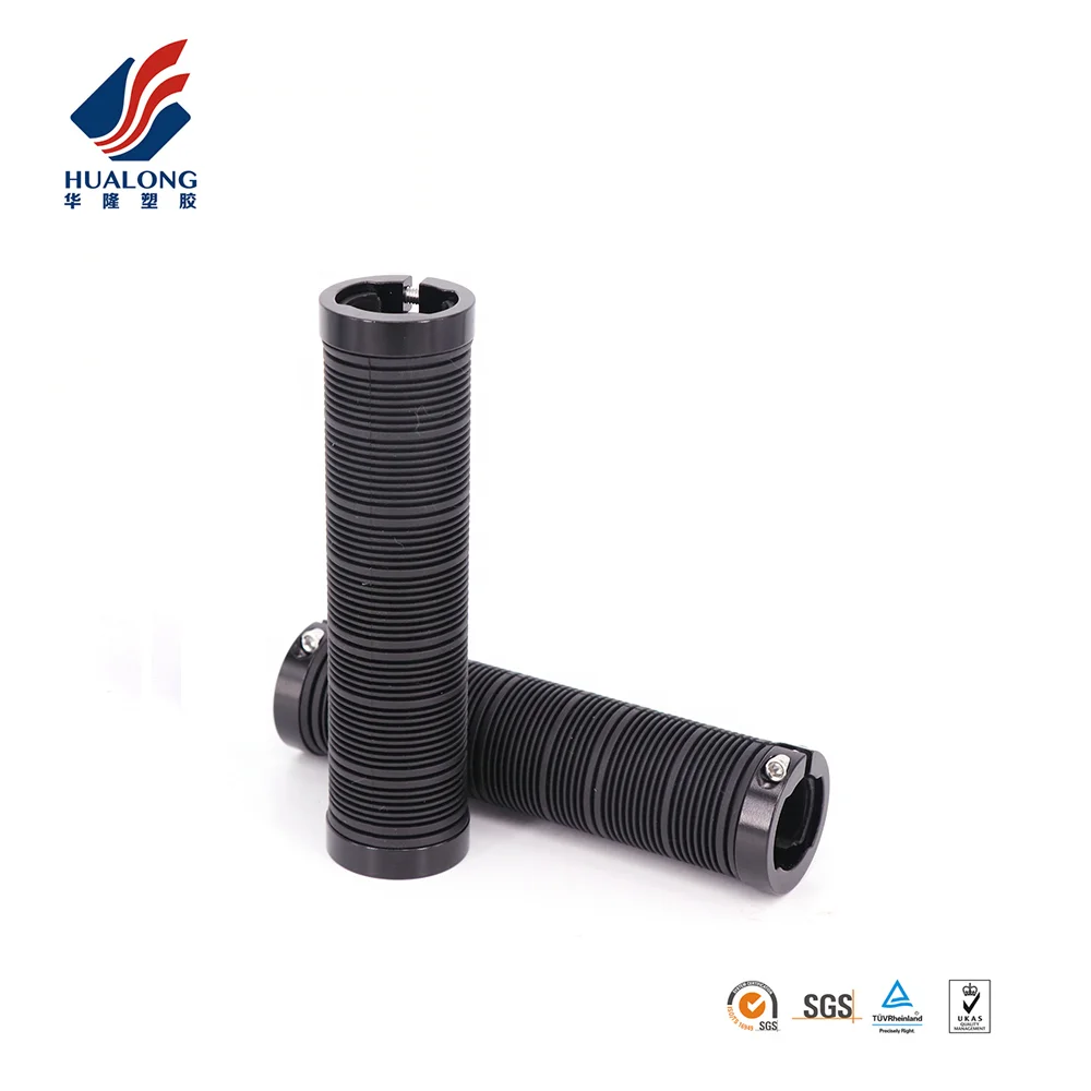 R2 HUALONG Bicycle Parts Alloy two side locking Custom OEM BMX Mountain Bicycle grips HL-G245 G246