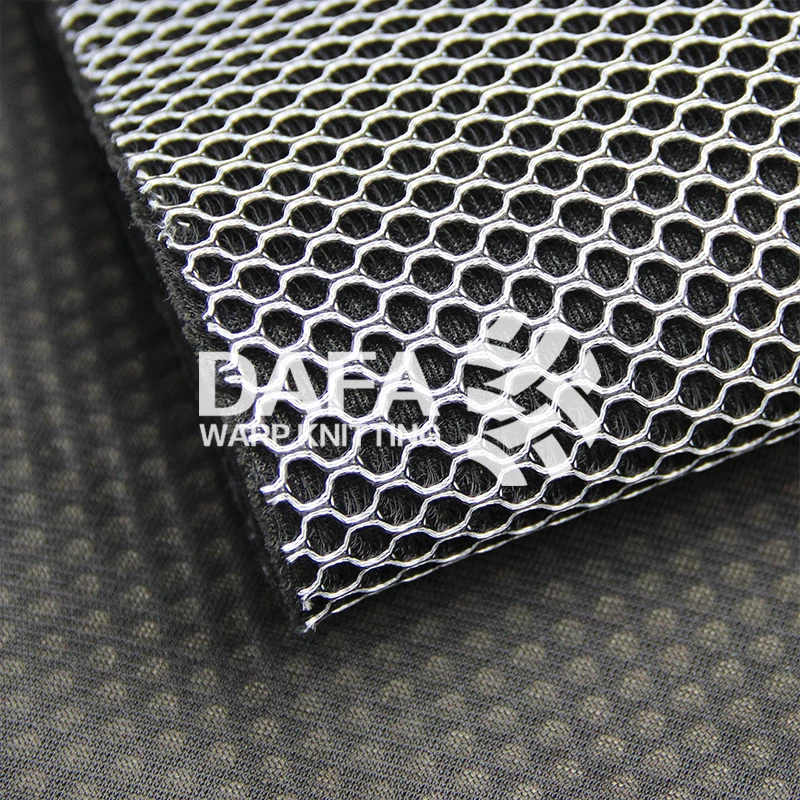 Polyester Sandwich mesh 3D breathable mesh comfortable mattress fabric