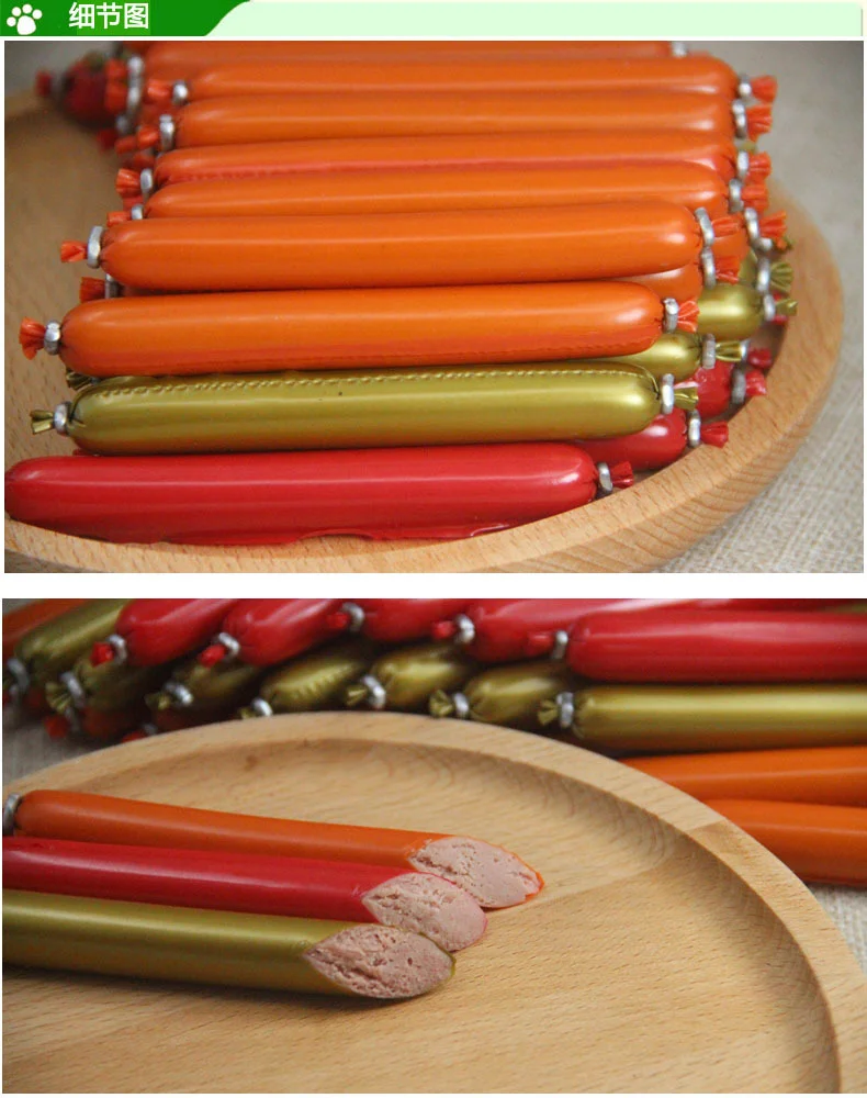 Оптовая продажа от производителя закуски для домашних животных ветчина колбаса корм собак курица говядина утка щенок взрослые собаки оптовая