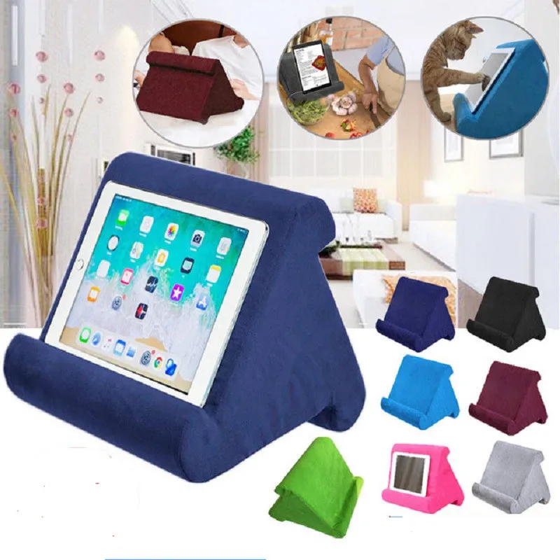 Tablet Stands Multifunction Pillow Tablet Phone Stand for IPad Laptop Cell Phone Holder Support Bed Tablet Mount Bracket Book