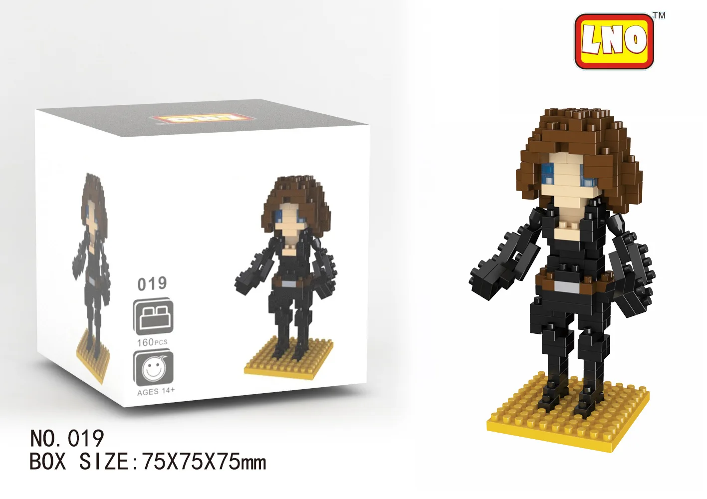 2024 New Arrivals Toys Plastic Mini Building Block Collection Marval Super Heroes Action Figures MOC Bricks 7.5cm Nano Figure