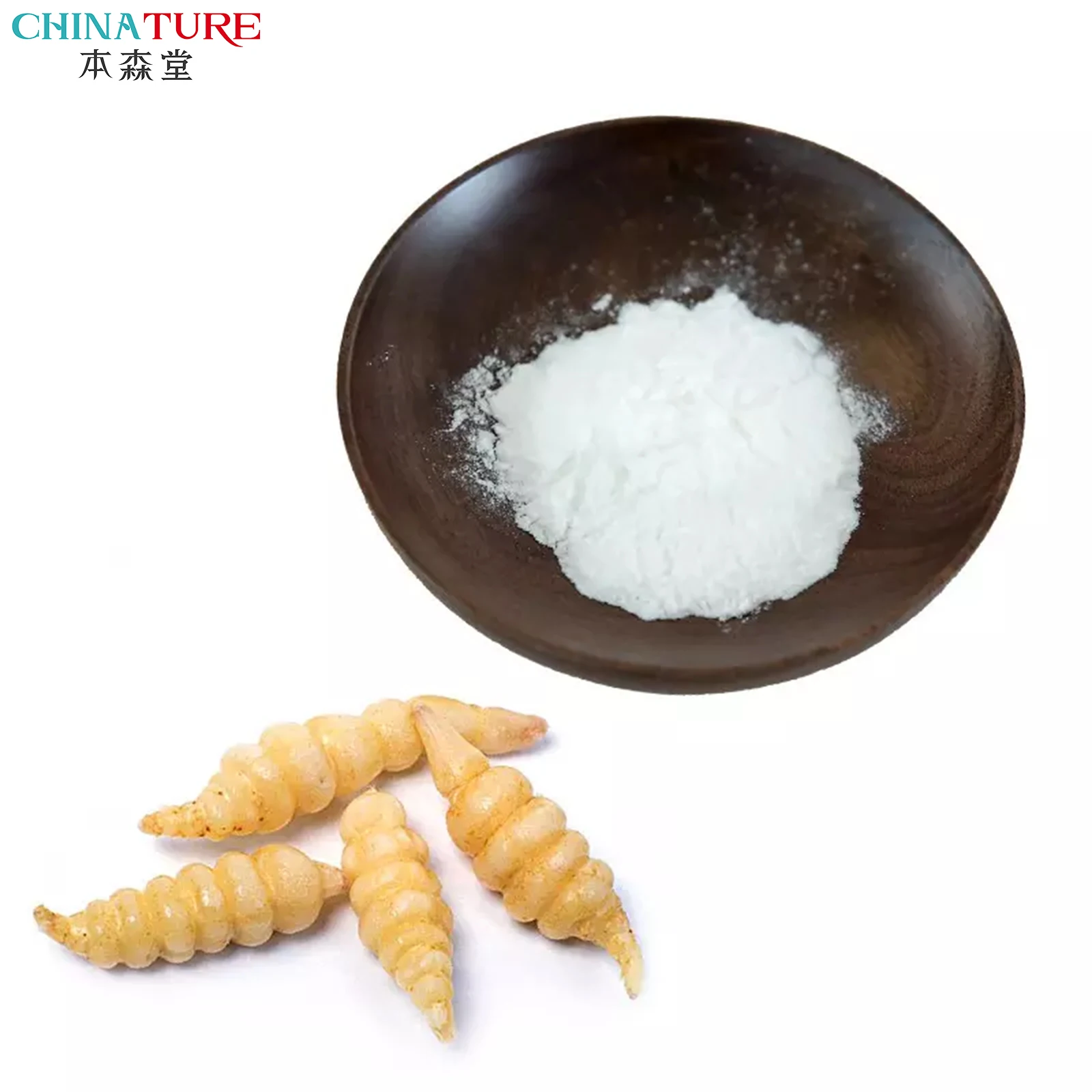 Chinature manneotetrose hydrate suger like fine white powder stachyose with free sample