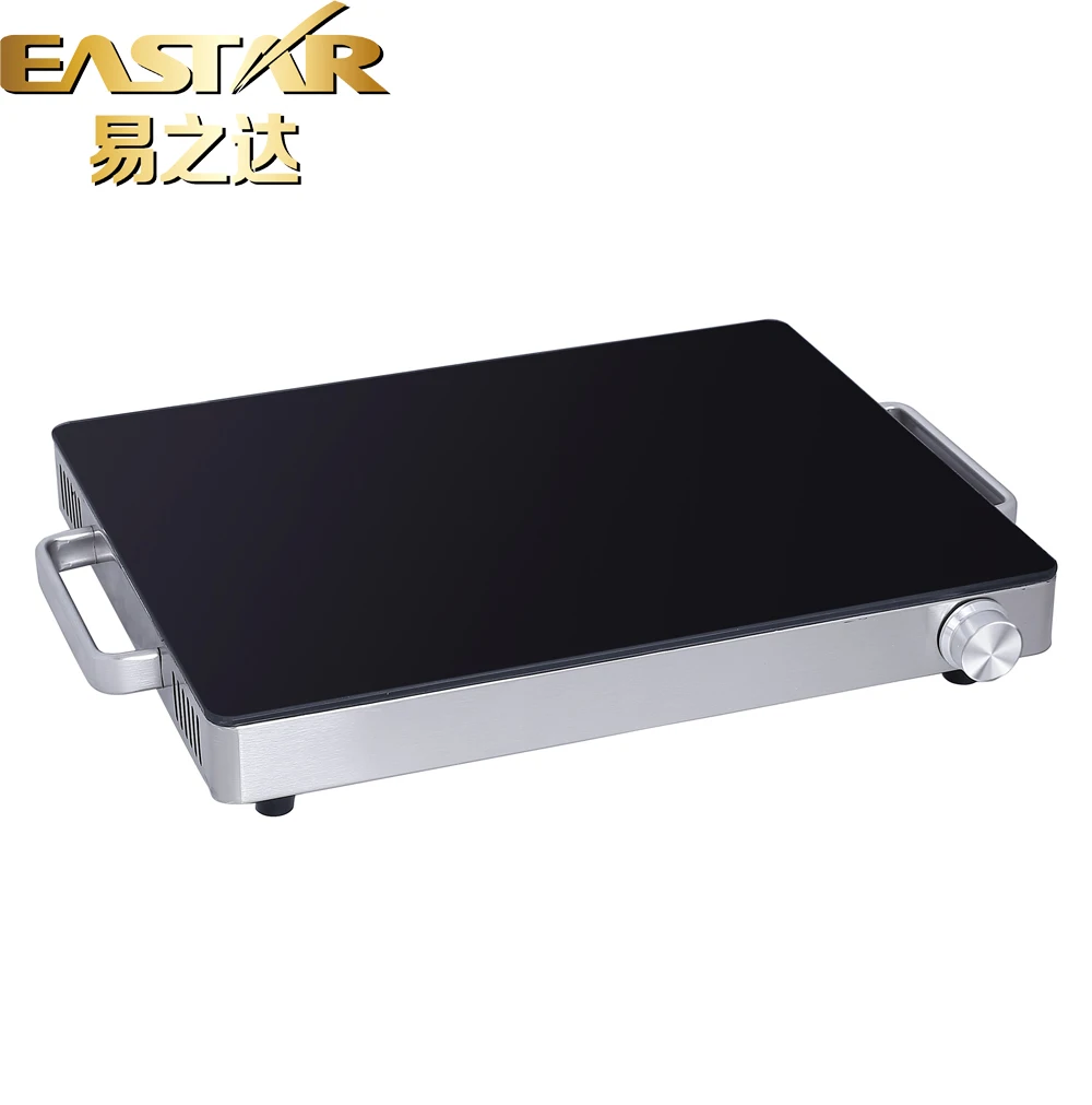 Customization Tempered Glass Material Household Food Heating Plate High Quality Hot Plates For Cooking Electric