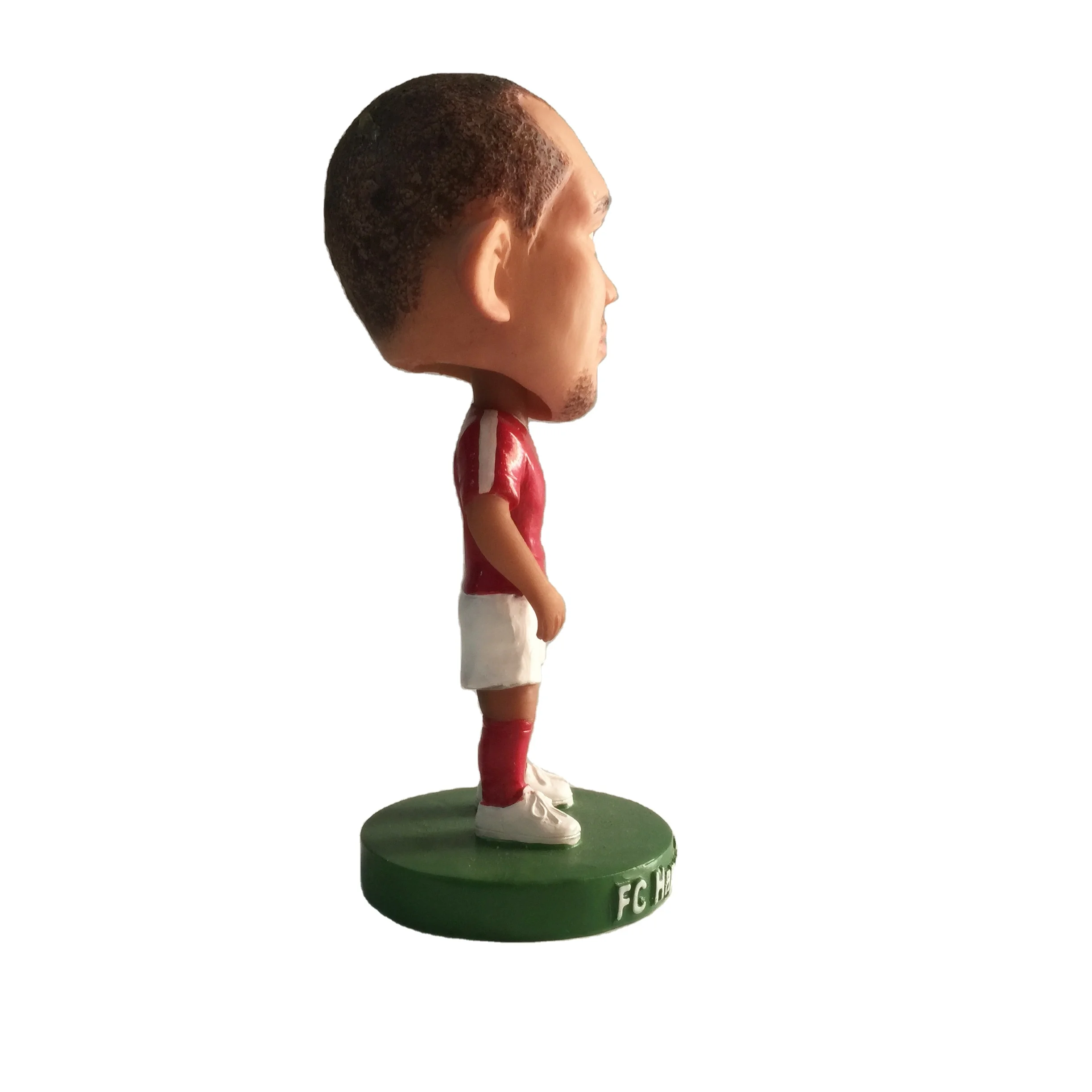 Polyresin Football player bobblehead wholesales