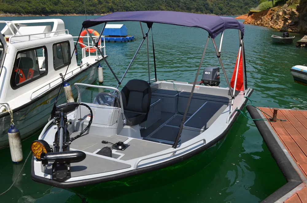 Cheap aluminium boat hulls fishing for sale fishing boat with motor and trailer carp fishing boat