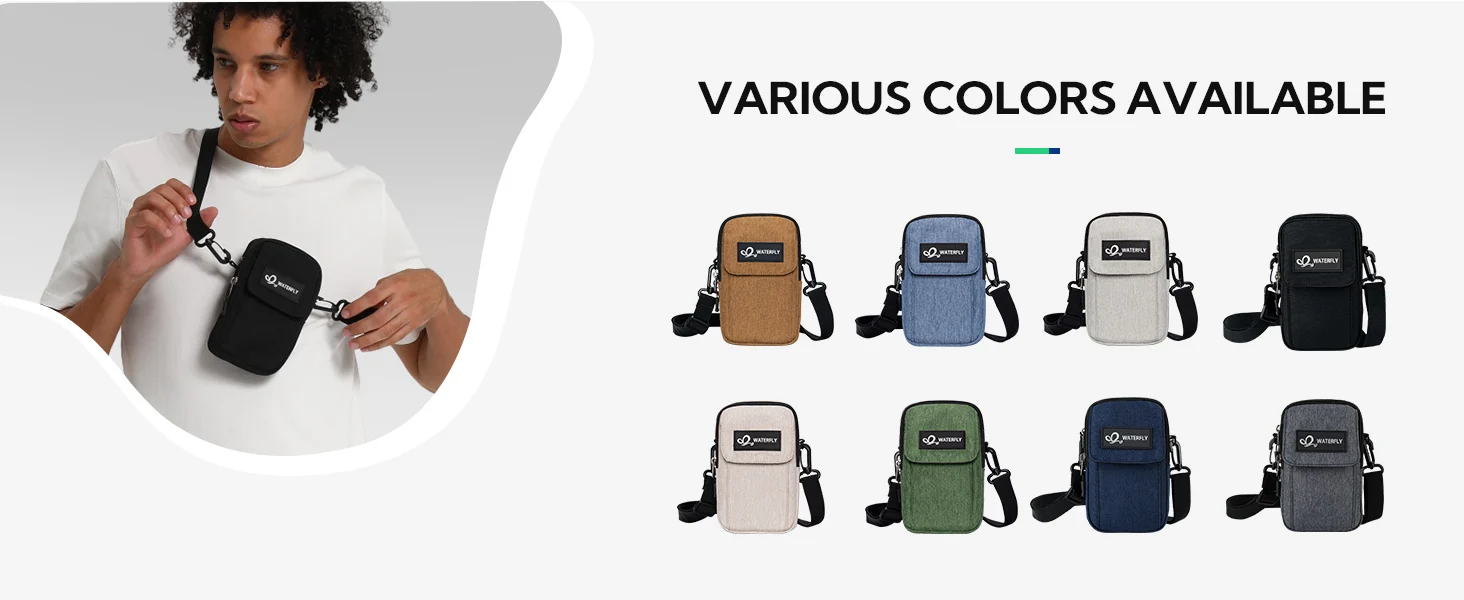 Custom Popular Mini Simple sling shoulder bag with logo cross body pack messenger bags custom men crossbody bag men