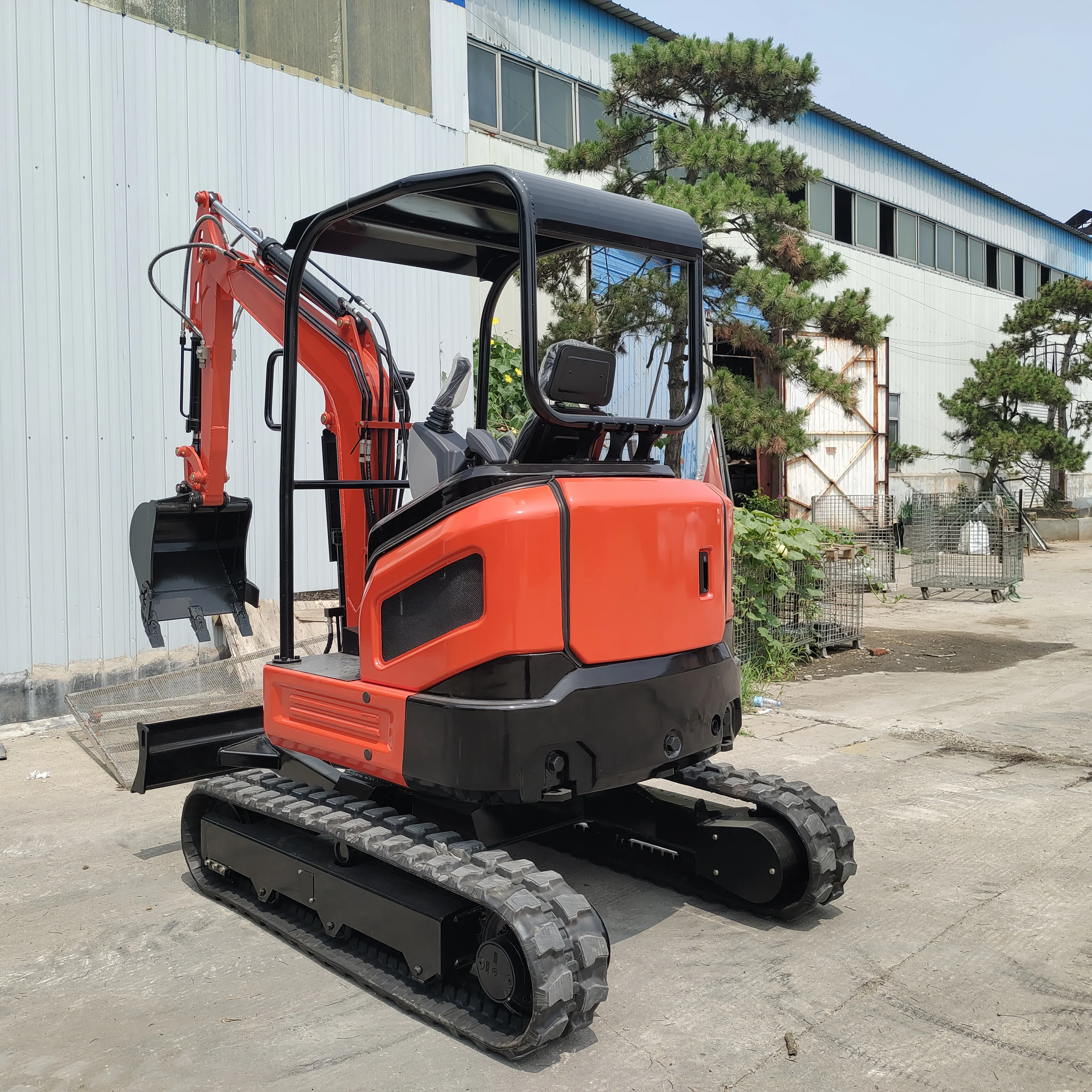 High Quality 1.5ton Mini Excavator Factory Wholesale Crawler Mini 1.8ton 1ton2ton Excavadora Hot Selling Excavator Machine