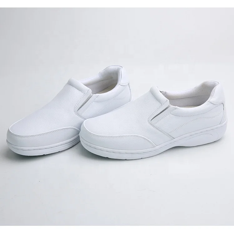 China made Doctor Nursing Nurses Hospital Non Slip Safety Work white Chef Kitchen Clogs Shoes for Women Men manufacturer