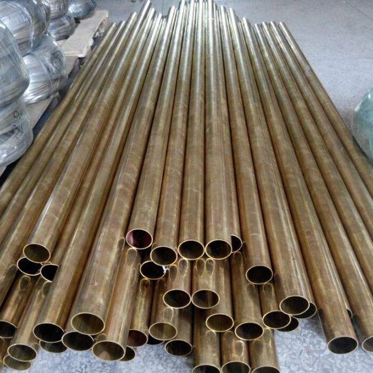 Copper Tubes C11000 For Water Oxygen aircon copper pipe