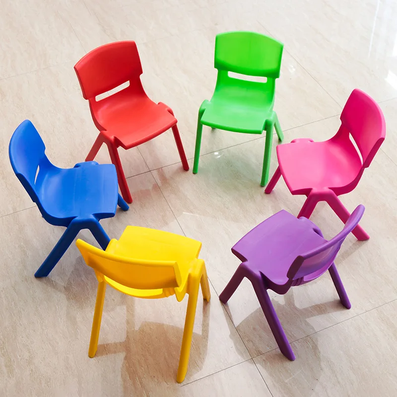 
Nursery school kids plastic stacking chair 